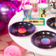 Retro Disco papírtányérok 18 cm | 6 darabos készlet Retro Disco papírtányérok 18 cm | 6 darabos készlet